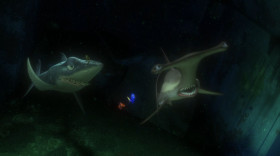Fish are friends, not food.