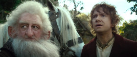 - Everything all right? Gandalf, where are you going? 
- To seek the company of the  only one around here who's got any sense. 
- And who's that? 
- Myself, Mr. Baggins.