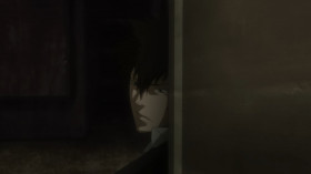 - Why are you so focused on making sure nobody kills Makishima?
- Because it's illegal. Because I can't overlook a crime.
- Why are you going that far to obey the law when that law can neither judge a criminal nor protect people?
- The law doesn't protect people. People protect the law.
