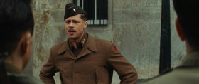 But I sure as hell, didnt come down from the goddamn Smoky mountains, cross five thousand miles of water, fight my way through half Sicily, and then jump out of a fuckin air-o-plane, to teach the Nazi's lessons in humanity.