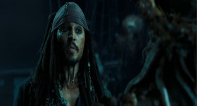 - You have a debt to pay. You've been captain of the Black Pearl for 13 years. That was our agreement.
- Technically I was only captain for two years, then I was mutinied upon.
- Then you were a poor captain, but a captain nonetheless. Have you not introduced yourself all these years as Captain Jack Sparrow?
- You have my payment. One soul to serve on your ship.
- One soul is not equal to another.
- We've established my proposal is sound in principle. Now we're haggling over price.
