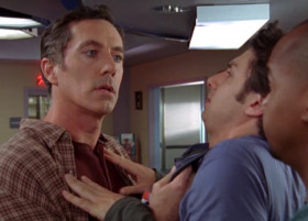 I should warn you, I've killed a man. Granted, it was during surgery, but... I don't need anesthesia to knock your ass out.