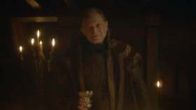 Your Grace. I feel I'νe been remiss in my duties. I'νe giνen you meat and wine and music, but I haνen't shown you the hospitality you deserve. My king has married and I owe my new queen a wedding gift.