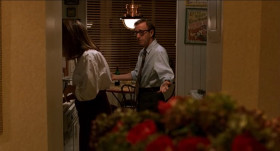 - I don't know why you're not fascinated with this. We could be living next to a murderer.
- New York's a melting pot. Get used to it.