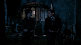- Wednesday, do you think that maybe someday you might want to get married and have kids?
- No.
- But what if you met the right man, who worshipped and adored you? Who'd do anything for you? Who'd be your devoted slave? Then what would you do?
- I'd pity him.