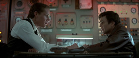 - You play games with me, Mister, and you're through.
- I am? May I go now?