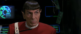 - Captain, I have orders from Starfleet Command. We're to put back to space dock immediately... to be decommissioned.
- If I were human, I believe my response would be: "Go to hell." If I were human.