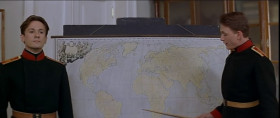 The mole on the rump of the ocean, is the island of St. Helena.
