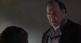 - No, sir.
- Then what is it?
- I do not trust his nature. Like many charming people, he depends on the appreciation of others.
- What is the ill in that?
- His sole interest is in being loved, not in loving.
- You've read too many novels, girl!
- But it has not clouded my judgment.