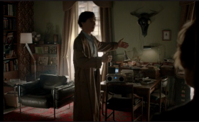 - Shut up, Mrs Hudson.
- I haven't said a word!
- You're formulating a question, it's physically painful watching you think.
