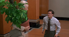 -Mr. Reede. Several years ago, a friend had a burglar on her roof. He fell through the skylight, landed on a butcher's knife, cutting his leg. The burglar sued my friend. He sued my friend Because of guys like you, he won! My friend had to pay the burglar $6,000. Is that justice?
- No. I'd have got him $10,000.