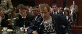 - Do you swear to tell the whole truth and nothing but the truth... so help you God?
- No.
- No?!
- I'm an atheist. I can't very well swear to a God I don't believe exists.
- Mr. Flynt, you are a handful.
- I know, Your Honor.