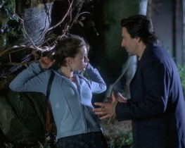 - Do you think I'm sexy? You're the kind of man I suppose I should be scared of.
- Oh Virginia. As much as I would love to believe what you're saying to me right now, I'm afraid it's the shoes that are talking. You'd say anything to put them on again.