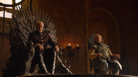 - Father, I wish to confess.
- You wish to confess?
- I saved you. I saved this city and all your worthless lives. I should have let Stannis kill you all.
- Tyrion. Do you wish to confess?
- Yes, Father. I'm guilty. Is that what you want to hear?
- You admit you poisoned the king?
- No, of that I'm innocent. I'm guilty of a far more monstrous crime. I am guilty of being a dwarf.
- You are not on trial for being a dwarf.
- Oh, yes, I am. I've been on trial for that my entire life.
- Have you nothing to say in your defence?
- Nothing but this... I did not do it. I did not kill Joffrey, but I wish that I had. Watching your vicious bastard die gave me more relief than 1,000 lying whores. I wish I was the monster you think I am. I wish I had enough poison for the whole pack of you. I would gladly give my life to watch you all swallow it.
- Ser Meryn. Escort the prisoner back to his cell.
- I will not give my life for Joffrey's murder. And I know I'll get no justice here. So I will let the gods decide my fate. I demand a trial by combat.