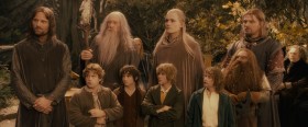- Nine companions... So be it! You shall be the fellowship of the ring.
- Great. Where are we going?
