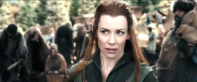 - My Lord Legolas… I bring word from your Father. You are to return to him immediately.
- Come, Tauriel!
- My Lord… Tauriel is banished.
- Banished? You may tell my father... if there is no place for Tauriel, there is no place for me. 
- Legolas. It is your king's command.
- Yes, he is my King… …but he does not command my heart.