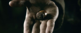 - It... I picked it up in Beorn's garden.
- You've carried it all this way?
- I'm gonna plant it in my garden. In Bag End.
- It's a poor prize to take back to the Shire.
- One day, it'll grow. And every time I look at it, I'll remember. Remember everything that happened, the good, the bad... and how lucky I am that I made it home.