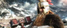 I will not stand down before any Elf. Not least this faithless Woodland sprite. He wishes nothing but ill upon my people. If he chooses... to stand between me and my kin. I'll split his pretty head open! See if he's still smirking then.
