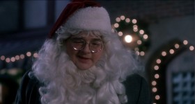 - I know you're not the real Santa Claus.
- Huh, what makes you say that? Just out of curiosity.
- I'm old enough to know how it works. But I also know you work for him. I'd like you to give him a message.
- Shoot.
- Kevin McCallister, 681 Lincoln Blvd. Do you need the phone number?
- No, that's all right.
- This is extremely important. Please tell him instead of presents, I just want my family back. No toys. Nothing but Peter, Kate, Buzz, Megan, Linnie and Jeff. And my aunt and my cousins. And if he has time, my Uncle Frank. Okay?