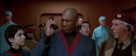 - Mrs. Dallas, this is the President. On behalf of the Federation...
- O, please! That doesn't even sound like him. The President's an idiot. You don't sound like an idiot. If you don't want to talk to your mother... just avoid me as usual.