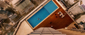 - How did you know there's a pool down there?
- I didn't.