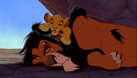 - Hey, Uncle Scar. When I'm king, what'll that make you?
- A monkey's uncle.