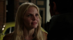 - Because everyone I've ever been with is dead. Neal and Graham. Even Walsh. I lost everyone. I... I can't lose you, too.
- Well, love, you don't have to worry about me. If there's one thing I'm good at, it's surviving.