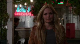 - Swan. Don't make a man drink alone.
- Not in the mood for a drink or a man.