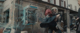 - Keep up, old man.
- Nobody would know. Nobody. The last I saw him, when Ultron was sitting on him, uh... yeah, he'll be missed, that quick little bastard. I miss him already.