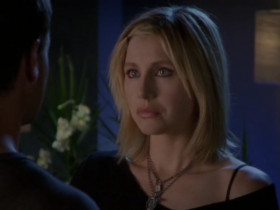Elliot, I'm crazy about you, but I've been going over this in my head all week. I've been in a long-distance relationship before. It was a disaster. I believe a couple has a better chance if they just cut the cord and know that if it's meant to be, fate will bring them back together.