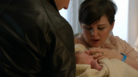 - Never thought I'd see one of those.
- It's called a baby.
- No, Swan. A smile.