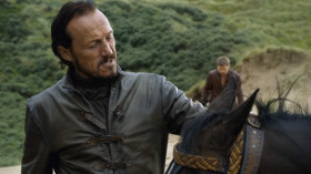 - Always wanted a Dornish stallion. Beasts can run a day and night without tiring. We'll ride to the Water Gardens with a nice breeze in our faces.
- First we need to bury these bodies.
- Birds have to eat, too.
- Corpses raise questions. Questions raise armies. We're not here to start a war.