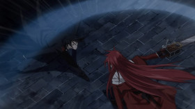 <b>Grell:</b> - Both of you will go to Heaven together!
<b>Sebastian:</b> - Heaven? That has no hold over me.
