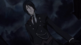<b>Grell:</b> - Both of you will go to Heaven together!
<b>Sebastian:</b> - Heaven? That has no hold over me.