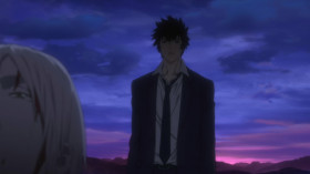 Everyone is alone. Everyone is empty. People no longer have any need of others. You can always find a substitute for any talent. Any relationship can be replaced. That's the world I grew tired of. And yet, for some reason... I can't even imagine someone else besides you killing me. Say, what do you think, Kougami? After all this is done, will you be able to find a replacement for me?
