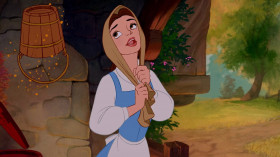 Madam Gaston! Can't you just see it?
Madam Gaston, his little wife!
No, sir, not me, I guarantee it.
I want much more than this provincial life!
I want adventure in the great wide somewhere
I want it more than I can tell...
And for once it might be grand
To have someone understand
I want so much more than they've got planned..