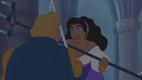 - You fight almost as well as a man.
- Funny, I was going to say the same thing about you.