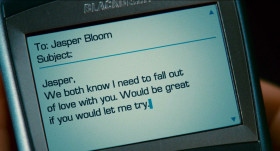 Jasper, we both know i need to fail out of love with you. Would be great if you would let me try.
