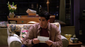 <b>Ross Geller:</b> - How'd someone get your credit card number?
<b>Monica Geller:</b> - I have no idea. Look how much they spent!
<b>Rachel Green:</b> - Calm down. You only have to pay for the stuff you bought.
<b>Monica Geller:</b> - Still, it's just such reckless spending.
<b>Ross Geller:</b> - When somebody steals your credit card... they've kind of already thrown caution to the wind.
<b>Chandler Bing:</b> - Wow, what a geek. They spent $69.95 on a Wonder Mop.
<b>Monica Geller:</b> - That's me.