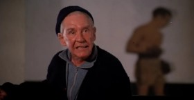 - I've been comin' here for six years, and six years you been stickin' it to me. I wanna know how come.
- You don't wanna know.
- Yeah, I wanna know how come.
- You wanna know?
- I wanna know!
- Okay, I'm gonna tell ya! 'Cause you had the talent to become a good fighter, and instead of that, you became a leg-breaker to some cheap, second-rate loan shark.
- It's a livin'.
- It's a waste of life!