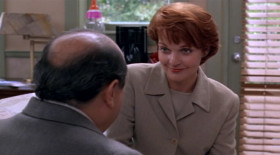 - I'm busy, Angela.
- I'm, pregnant, Larry.
- Really? That's wonderful. How long?
- Seven weeks, give or take.
- The Kelman wedding. The night of the Kelman wedding. Yeah, that's the only time we did it.
- No. He was in and out of my life very quickly.
- Not quickly enough, apparently. He who?
- It's not important.
- You sure it's not mine?
- Come on. After all the years we tried I don't think it's going to happen one night, by accident.
- Thought maybe one of mine could have bribed his way in or something.