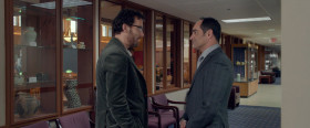 - Why are you always late this year?
- I don't know. Why are you always dressed monochromatically?
- I guess I do tend toward the look of a uniform. Past life maybe.
- You were an usher?