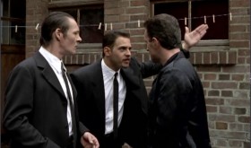 - But the fucking cops stole it. They are all corrupt! Corrupt! 
- See? 
- I know! 
