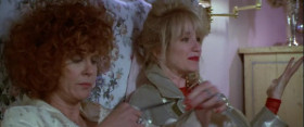 - All right. You want me to tell you why you couldn't handle it?
- Unless you'd like me to jump off the fucking roof.
- She's gay. 
- No kidding.
- And you are a macho, homophobic... 
- Homophobic?
- Yes, and gay, male or female, scares the living hell out of you.
- Right.
- Where are you going? 
- To jump off the fucking roof.
- I should be so lucky.