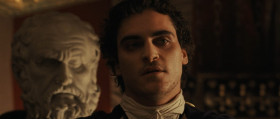 - You wrote to me once, listing the four chief virtues. Wisdom, justice, fortitude, and temperance. As I read the list, I knew I had none of them. But I have other virtues, Father. Ambition. That can be a virtue when it drives us to excel. Resourcefulness, courage. Perhaps not on the battlefield, but there are many forms of courage. Devotion to my family, to you. But none of my virtues were on your list. Even then it was as if you didn't want me for your son. Commodus, you go too far. I searched the faces of the gods for ways to please you, to make you proud. One kind word, one full hug, where you pressed me to your chest and held me tight, would have been like the sun on my heart for 1,000 years. All I've ever wanted was to live up to you, Caesar. Father.
- Commodus, your faults as a son is my failure as a father. Come.
- Father. I would butcher the whole world, if you would only have loved me!