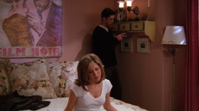 - Ugh, Ross! Ross, please listen to me. Ross, you are so much better for me than Paolo ever was. You care about me, you're loving, you make me laugh.
- If I make you laugh, here's an idea. Invite Paolo to have a romp in the sack, and I'll stand in the corner and tell knock-knock jokes.
