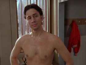 - What? They're my shower shorts.
<...>
- Shower Shorts?
- For the man who has nothing to hide. But still wants to.