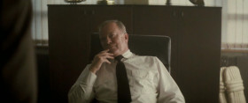 - You replaced me.
- You're on compassionate leave.
- I'm back.
- Inspector Roberts, losing a wife is not easy.
- You lost your wife?
- Well, no... How would you feel about early retirement?
- We'd miss you, sir. You know who else would miss you? Olga, the 250-pound call girl you see every Wednesday. Your wife thinks you're playing squash. Well, you are, in a way.
