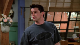 - Oh, when you see Frankie, tell him Joey Tribbiani says hello. He'll know what it means.
- You sure he's gonna be able to crack that code? 