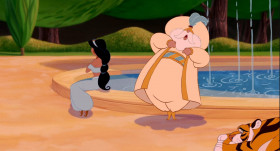 - But, Jasmine, you're a princess.
- Then maybe I don't want to be a princess anymore.
- Oooh! I... I... Allah forbid you should have any daughters.